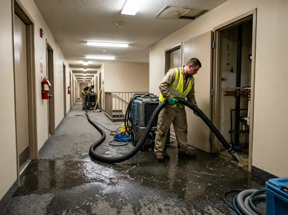 multi-unit-apartment-hallway-f-005 — frequently asked questions, Emergency Burst Pipe Water Extraction & Removal in Anna, TX